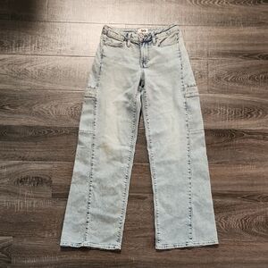 SO Low Rise Wide Leg Jeans